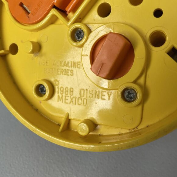 Vintage 1988 Disney Dreamtime Carousel Musical Nightlight Cieling Projector Toy - Picture 6 of 7